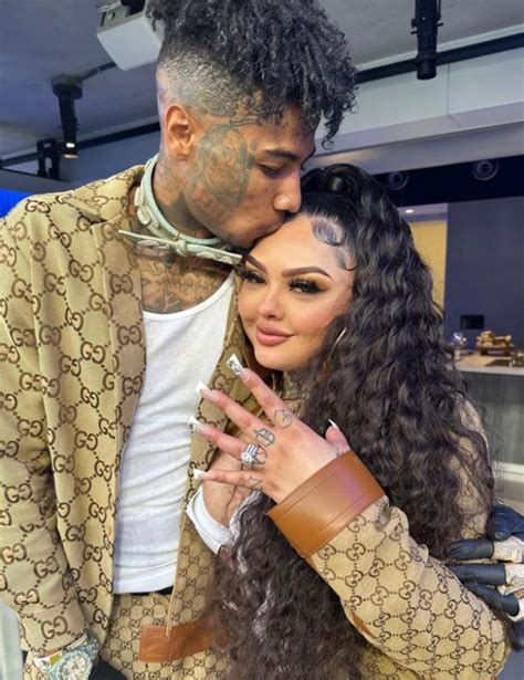 Blueface turns Rams suite into strip club, proposes to。